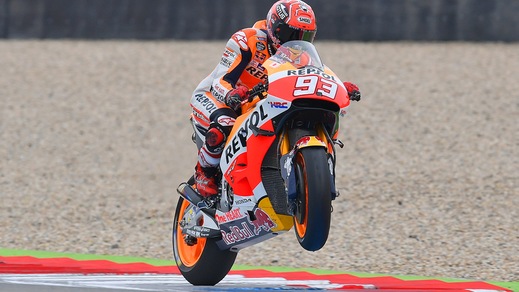 MotoGp Assen, Marquez: «Quarto al via non è male»