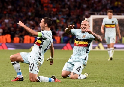 Euro 2016, Ungheria-Belgio 0-4: Hazard da urlo, Diavoli Rossi ai quarti con il Galles