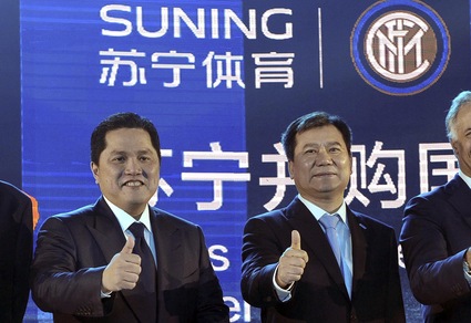Inter, Jindong Zhang e Thohir incontrano Beretta