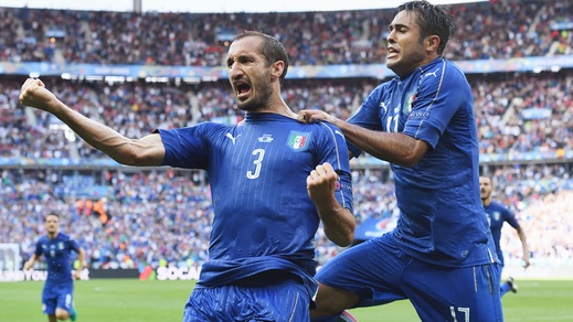 Euro 2016, Italia-Spagna 2-0: Chiellini e Pellè, sfidiamo la Germania