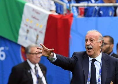 Euro 2016 Spagna, Del Bosque: «Per 8 anni superiori, ora tocca all'Italia»