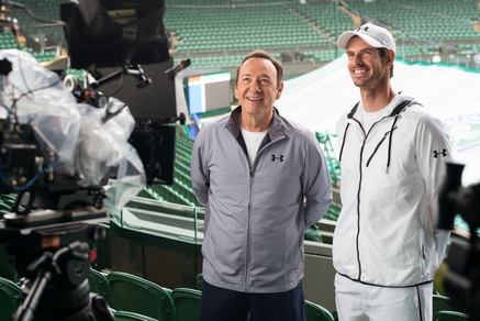 Wimbledon, c'è Kevin Spacey con Murray a Londra
