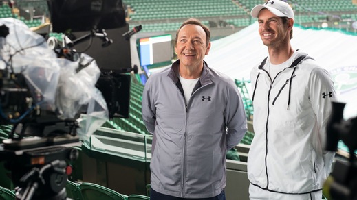 Wimbledon, c'è Kevin Spacey con Murray a Londra