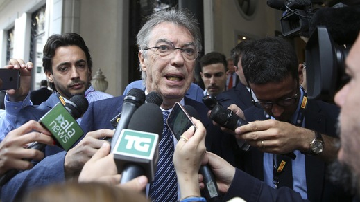 Moratti: «Conte assomiglia a Mourinho. Inter, prendi Payet»