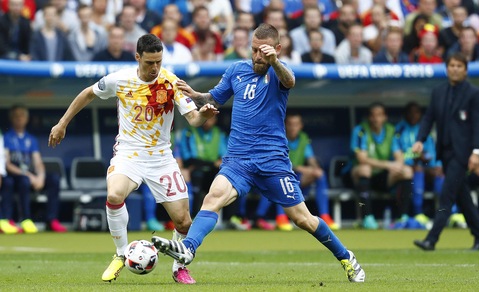 Euro 2016, Italia subito al lavoro: assenti De Rossi e Candreva