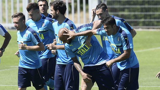 Euro 2016, Italia già al lavoro: non ci sono Cadreva e De Rossi