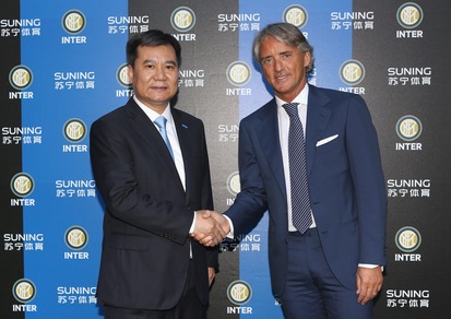 Calciomercato Inter, Mancini: «Zhang ha ottime intenzioni». Il n° 1 Suning: «Leader in Italia e in Europa»
