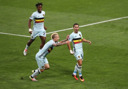 Euro 2016, Belgio a quota gol con il Galles