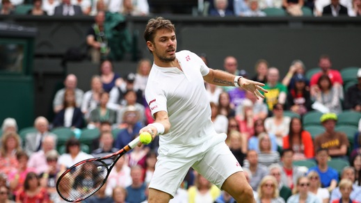 Wimbledon, Wawrinka ko al secondo turno