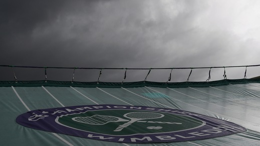 Tennis, a Wimbledon vince la pioggia