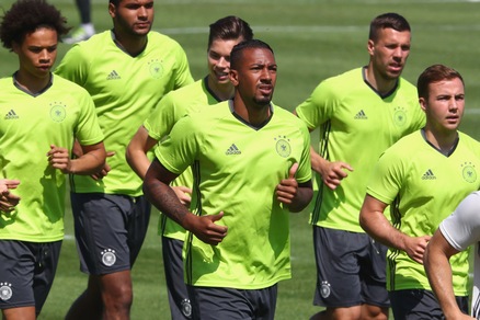 La Germania si allena: tutto pronto per la sfida con l'Italia