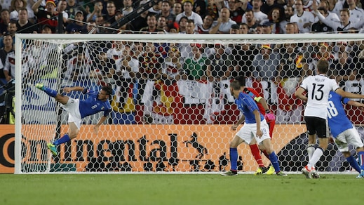 Germania-Italia, "scorpione" Florenzi: incredibile salvataggio in tuffo