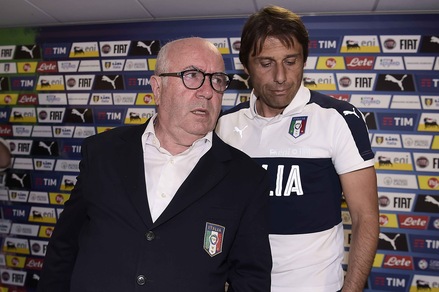 Italia, Tavecchio: «Conte un 'mistico', spero torni presto»
