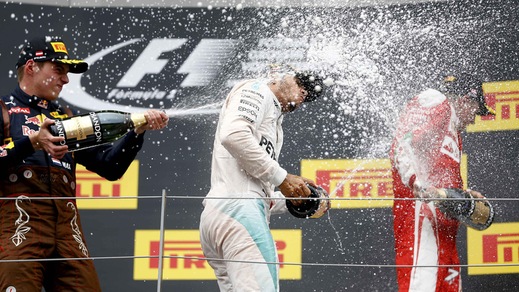Gp Austria: festa Hamilton, Raikkonen è terzo