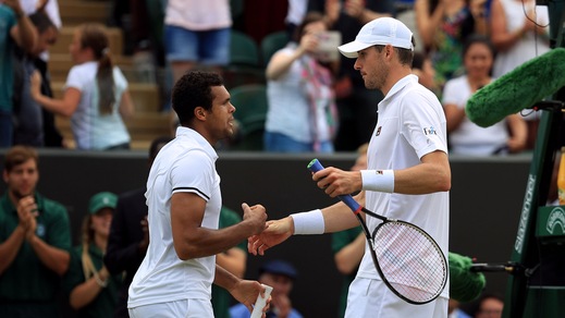 Wimbledon: Tsonga, Kyrgios e Gasquet agli ottavi