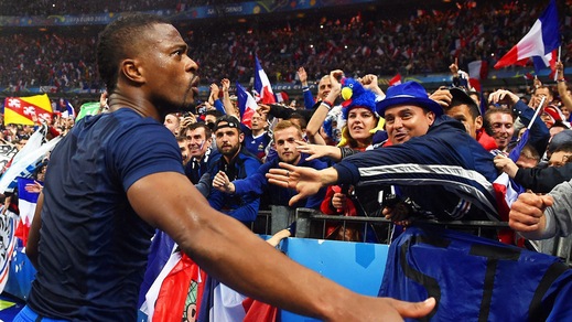 Euro 2016 Francia, Evra: «Brava Italia, orgoglioso di voi»