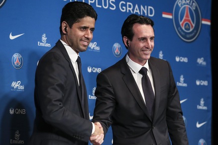 Calciomercato Ligue 1, Al-Khelaifi presenta Emery: «Psg, vogliamo vincere tutto»