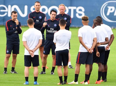 Psg, Emery dirige il primo allenamento
