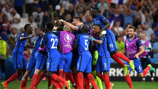 Euro 2016, Germania-Francia 0-2: Griezmann show, blues in finale