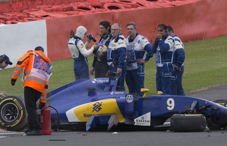 F1 Silverstone, Ericsson ottiene l'ok per la gara