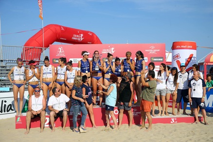 Beach Volley: La Pomì vince la Coppa Italia sand 4X4
