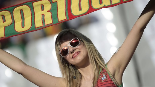 Portogallo-Francia, le tifose di Ronaldo si scatenano a Saint-Denis