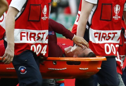 Euro 2016, Portogallo-Francia: le lacrime di Cristiano Ronaldo
