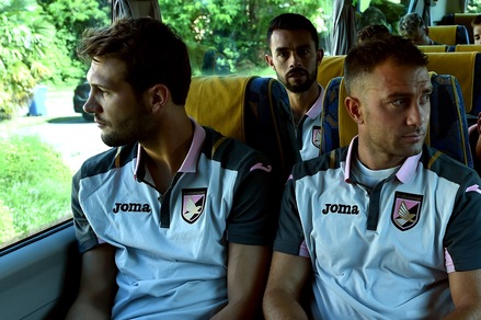 Il Palermo in ritiro. Vazquez è pensieroso...