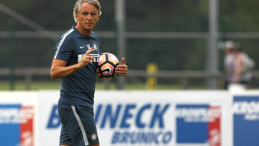 Nubifragio a Riscone, Inter stop all'allenamento