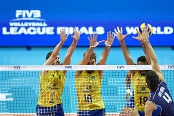 Volley: World League, l'Italia cede al Brasile