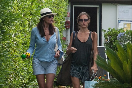 D'Amico e Buffon, vacanza relax in Toscana