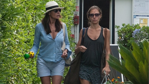 D'Amico e Buffon, vacanza relax in Toscana