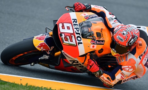 MotoGp Sachsenring: Marquez davanti, Rossi quarto