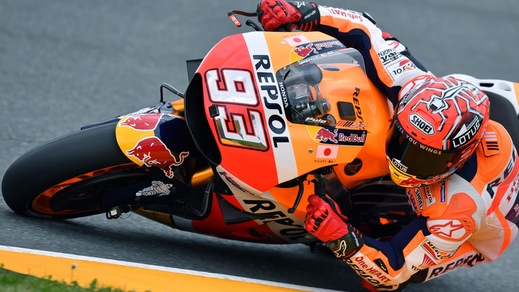 MotoGp Sachsenring: Marquez davanti, Rossi quarto