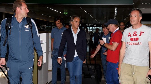 Inter in partenza per gli USA: Mancini c'è