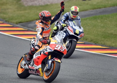 MotoGp Sachsenring, Marquez: «Sono contento, ma ho rischiato!»