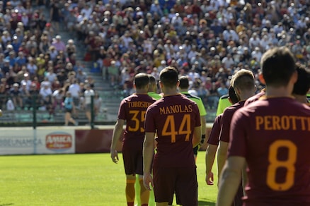Serie A: la Roma vince 3-2 contro il Terek Grozny in amichevole, le immagini