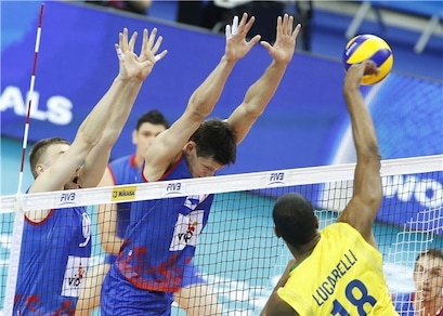 Volley: World League, impresa Serbia, trionfa battendo il Brasile
