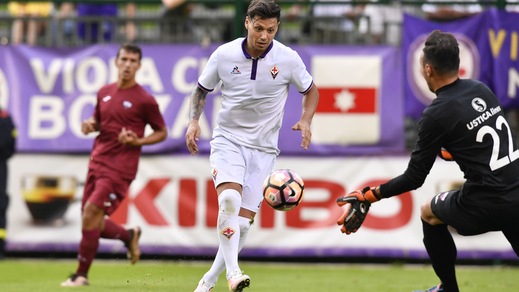 Fiorentina, 2-1 al Trapani: decide Zarate