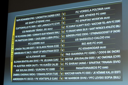 Europa League, 2° turno preliminare in diretta: segui i match in tempo reale