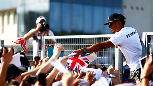 Formula 1, Hamilton: quanti fan per lui in Ungheria!
