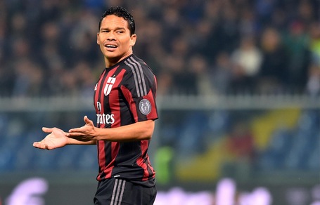 Calciomercato Milan, Bacca: «Sono sereno qui. Il West Ham? Vedremo»