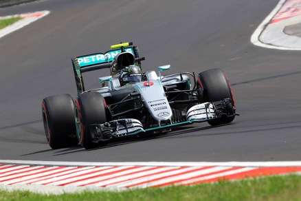 F1 Gp d'Ungheria, a Rosberg le seconde libere
