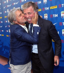 Ferrero incontenibile: bacia e abbraccia Preziosi!