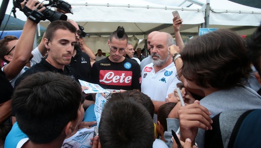 Serie A Napoli, che festa per Hamsik a Dimaro