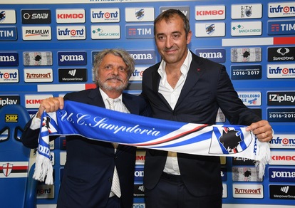 Serie A Sampdoria, Ferrero: «Giampaolo resta: è roba mia»