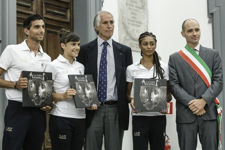 Olimpiadi, Frongia e Malagò incontrano gli atleti romani in partenza per le Olimpiadi