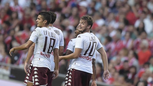 Benfica-Torino, prima magia di Ljajic con la maglia granata