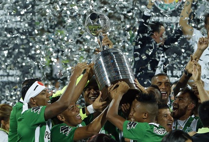 Libertadores, festa Atletico Nacional dopo 27 anni