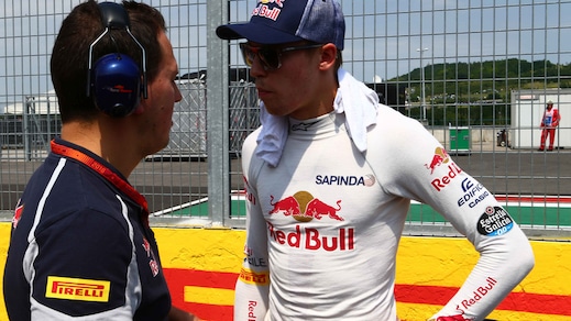 F1, dalla Russia: «Kvyat non confermato in Toro Rosso»